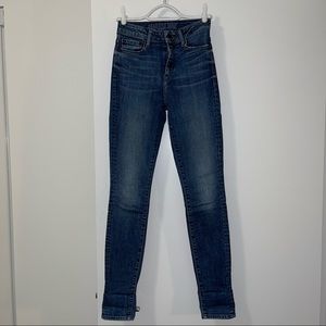 Aritzia Paradise Mine Skinny Jean size 26
